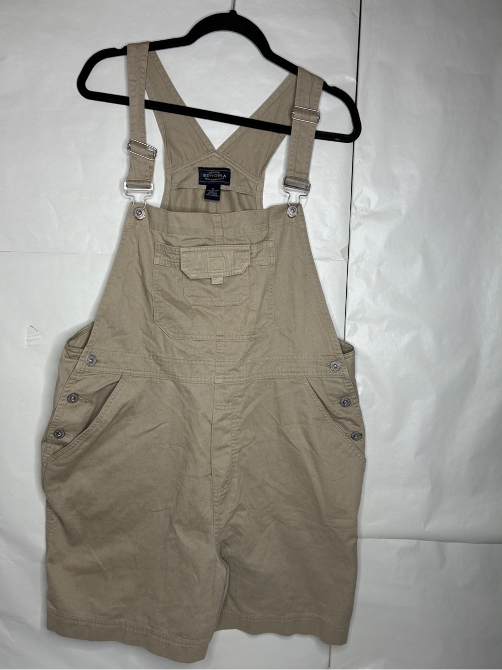 Arizona Jean Company Tan Short Overalls